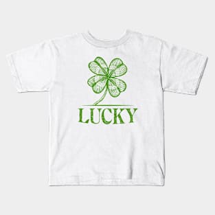 Lucky clover Kids T-Shirt